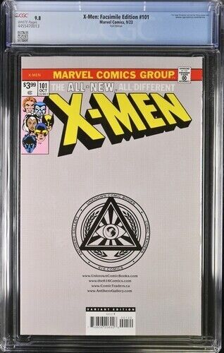 X-Men: Facsimile Edition #101 Foil Edition CGC 9.8 (2023)