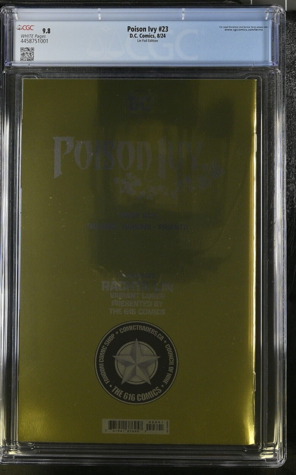 Poison Ivy #23 Lin Foil Edition CGC 9.8 (2024)