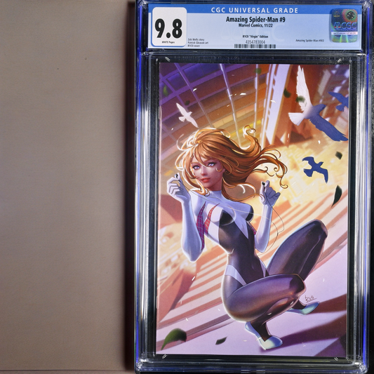 Amazing Spider-Man #9 R1c0 Virgin Variant CGC 9.8 (2022)