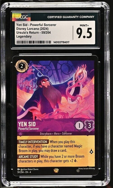 Disney Yen Sid-Powerful Sorcerer 59/204 Ursula's Return English Mint+ 9.5 L 2024