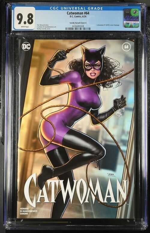 Catwoman #64 Szerdy Variant Cover A CGC 9.8 2024