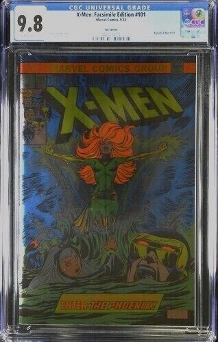 X-Men: Facsimile Edition #101 Foil Edition CGC 9.8 (2023)