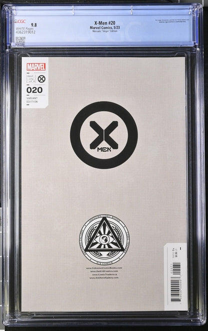 X-Men #20 - CGC 9.8 - Mercado Virgin Edition Magneto (2023)