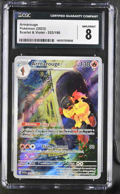 Pokemon Armarouge 203/198 Scarlet & Violet - SV1EN English 8 (2023)