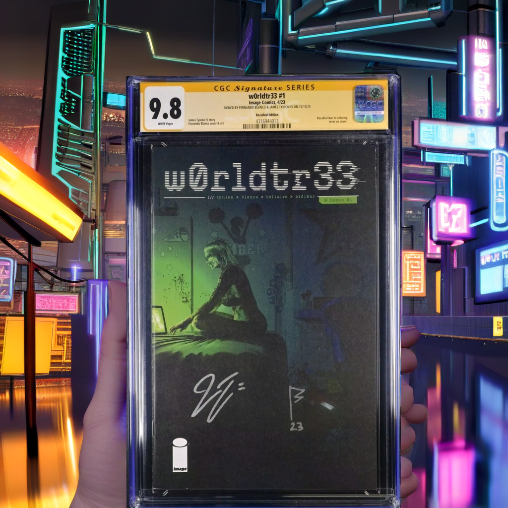 W0rldtr33 #1 Recalled Edition Signed by Blanco & Tynion IV