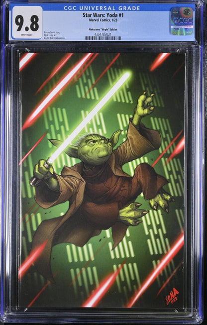 Star Wars Yoda #1 Nakayama Virgin Variant CGC 9.8 (2023)