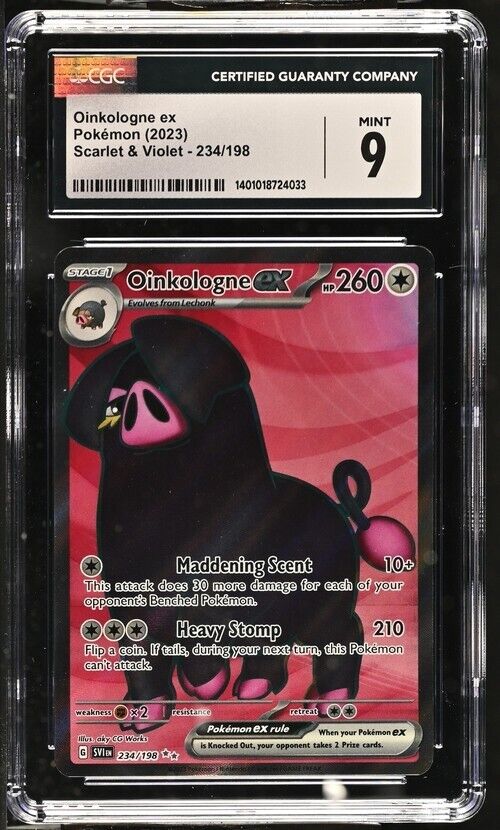 Pokemon Oinkologne ex 234/198 Scarlet & Violet - SV1EN English 9 (2023)