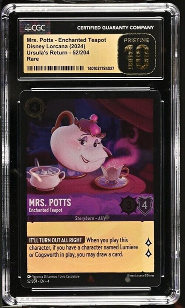 Disney Mrs. Potts-Enchanted (Hxgn) Teapot 52/204 Ursula'sReturn English P10 2024