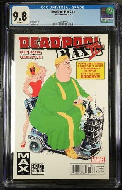 Deadpool Max 2 #3 CGC 9.8 (2012)