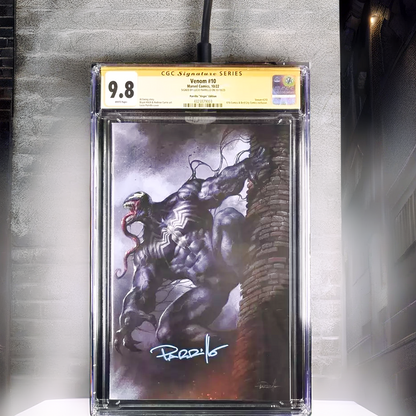 Venom #10 Signed by Lucio Parrillo CGC 9.8