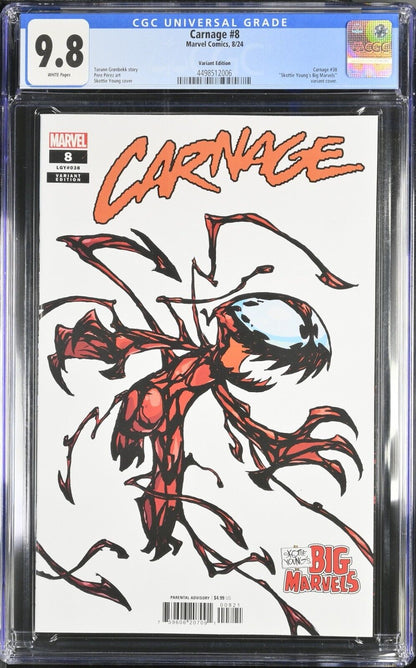 Carnage #8 Variant Edition CGC 9.8 (2024)