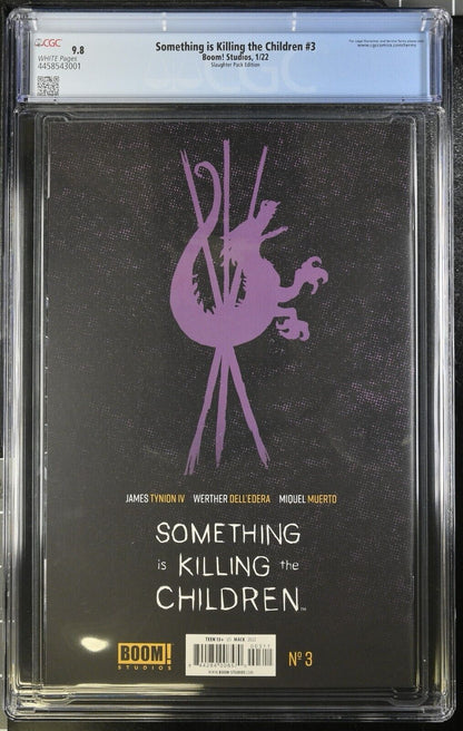 Something is Killing the Children #3 Slaughter Pack Edition CGC 9.8 (2022)