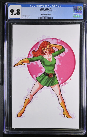 Jean Grey #1 - CGC 9.8 - 1:100 Perez Virgin Variant (2023)