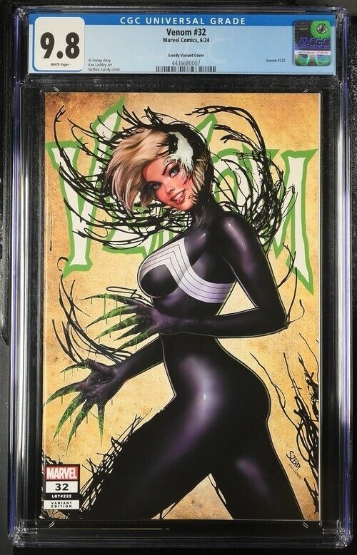 Venom #32 Szerdy Variant Cover CGC 9.8 (2024)