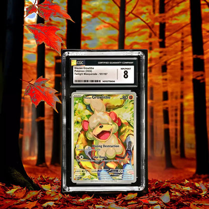 Pokemon Hisuian Growlithe 181/167 Twilight Masquerade - TWM EN English 8 (2024)