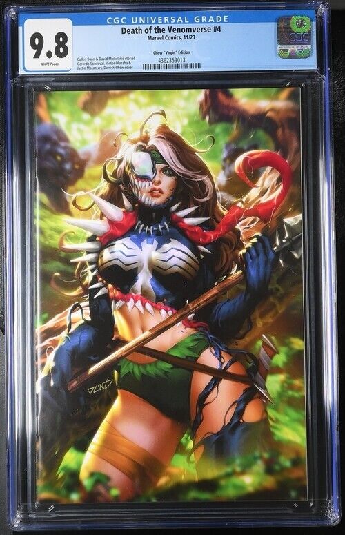 Death of the Venomverse #4 - CGC 9.8 - Chew Virgin Edition