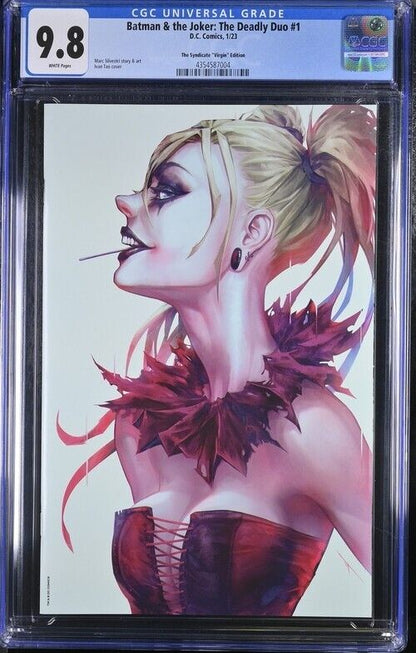 Batman & the Joker: The Deadly Duo #1 - CGC 9.8 - Tao Virgin Variant