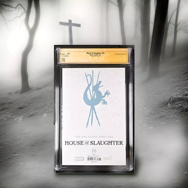 House Of Slaughter #16 Virgin Variant Graded CGC 9.8 Signed By Peach Momoko