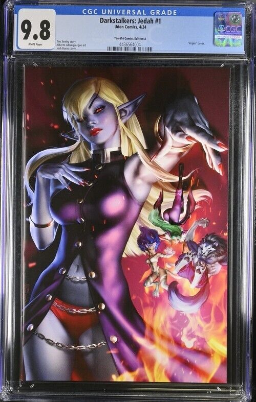 Darkstalkers: Jedah #1 The 616 Comics Edition A CGC 9.8 (2024)