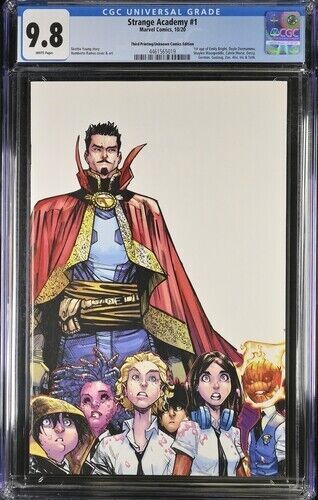 Strange Academy #1 Third Printing/Unknown Comics Edition CGC 9.8 (2020)