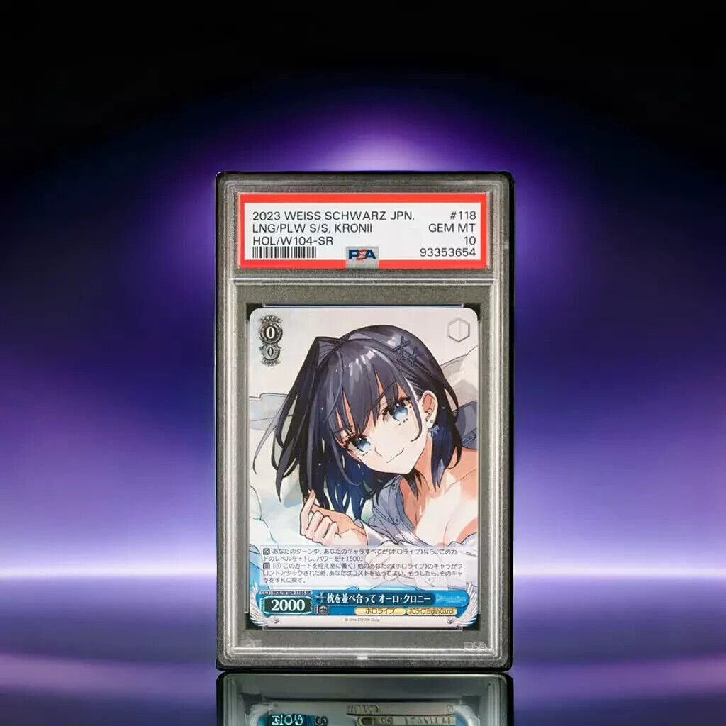 Weiss Schwarz Kronii 118 HOL/W104-SR Gem Mint 10 (2023)