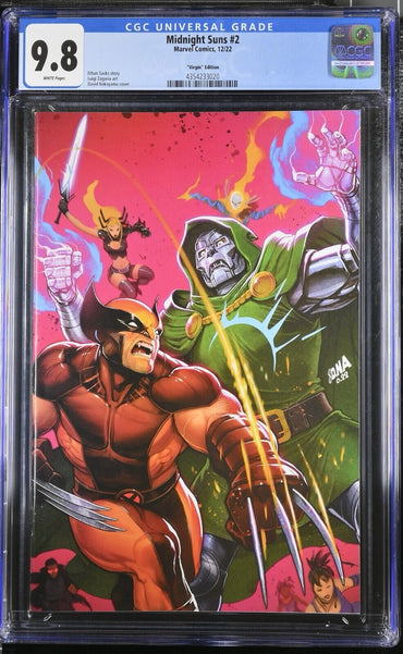 Midnight Suns #2 CGC 9.8 Virgin Variant Nakayama (2022)