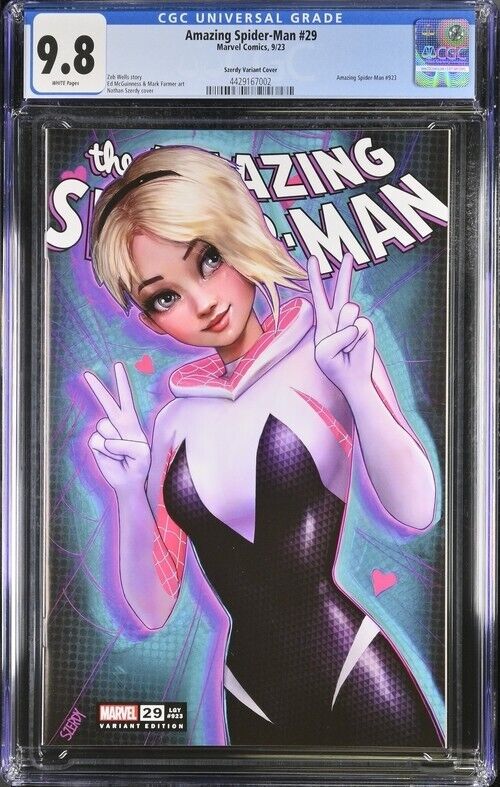 Amazing Spider-Man #29 Szerdy Variant Cover CGC 9.8 (2023)