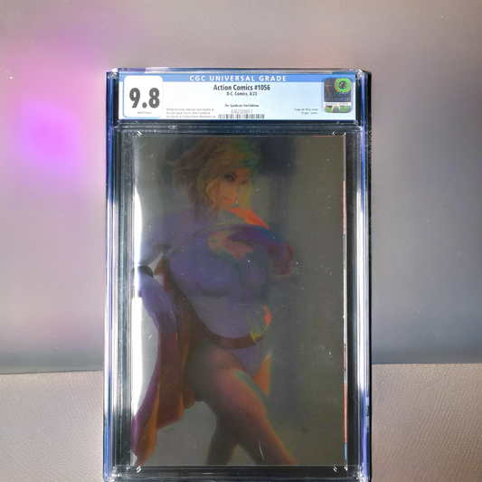 Action Comics #1056 - CGC 9.8 - Tiago da Silva Syndicate Virgin Foil Variant