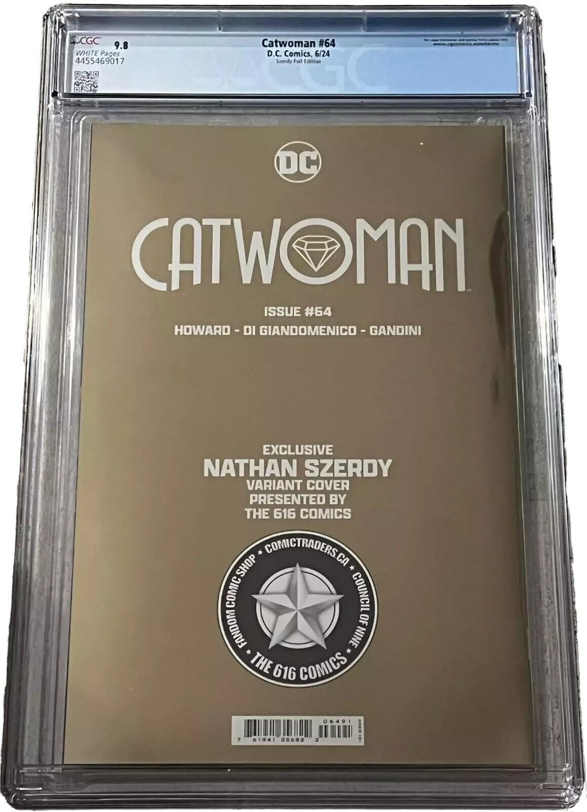 Catwoman #64 Szerdy Foil Edition CGC 9.8 (2024)