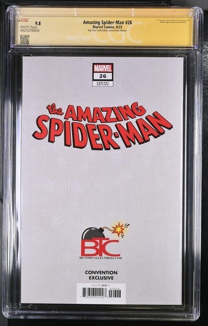 Amazing Spider-Man #26 Marvel Comics 8/23 SIGNED & SKETCH BY MICO SUAYAN