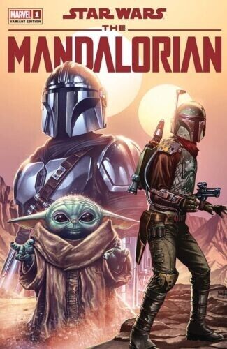 Star Wars Mandalorian Season 2 - Issue #1 - Mico Suayan Trade Dress Variant NM+