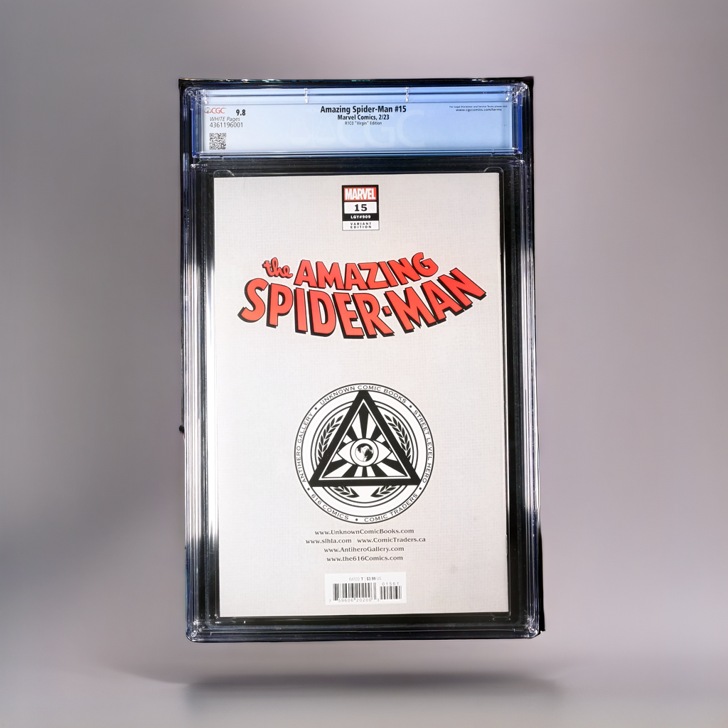 Amazing Spider-Man #15 R1C0 Virgin Edition CGC 9.8