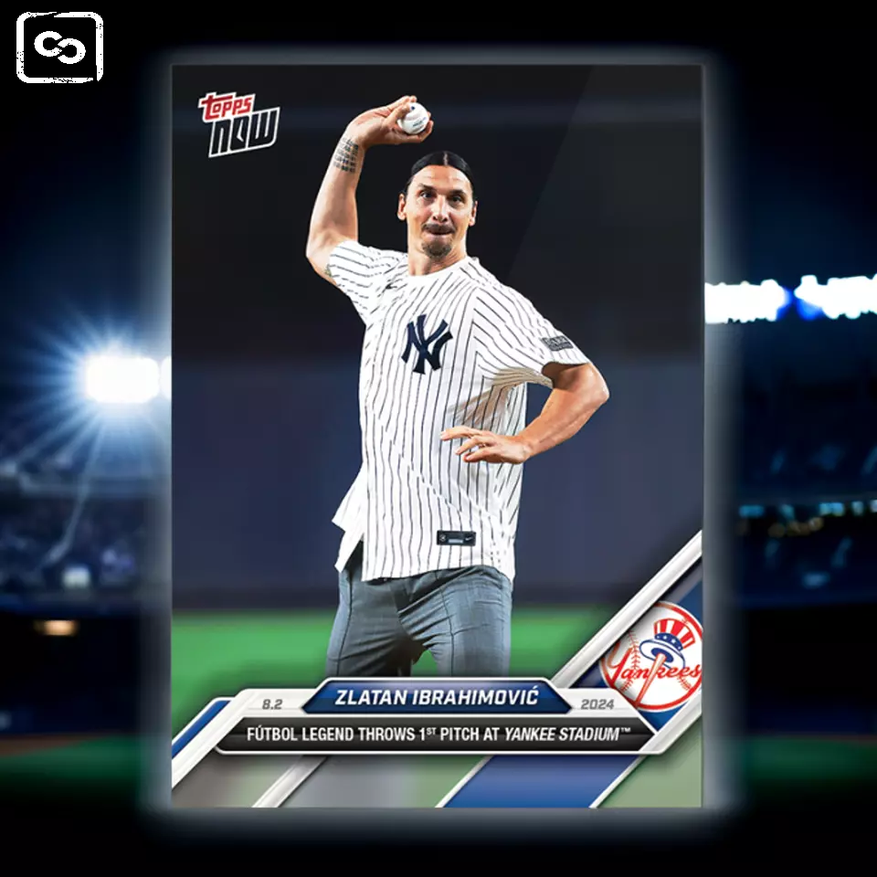 Zlatan Ibrahimovic - 2024 MLB TOPPS NOW Card 505