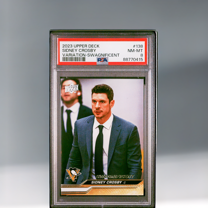 2023 UPPER DECK HOCKEY 138 SIDNEY CROSBY SWAGNIFICENT