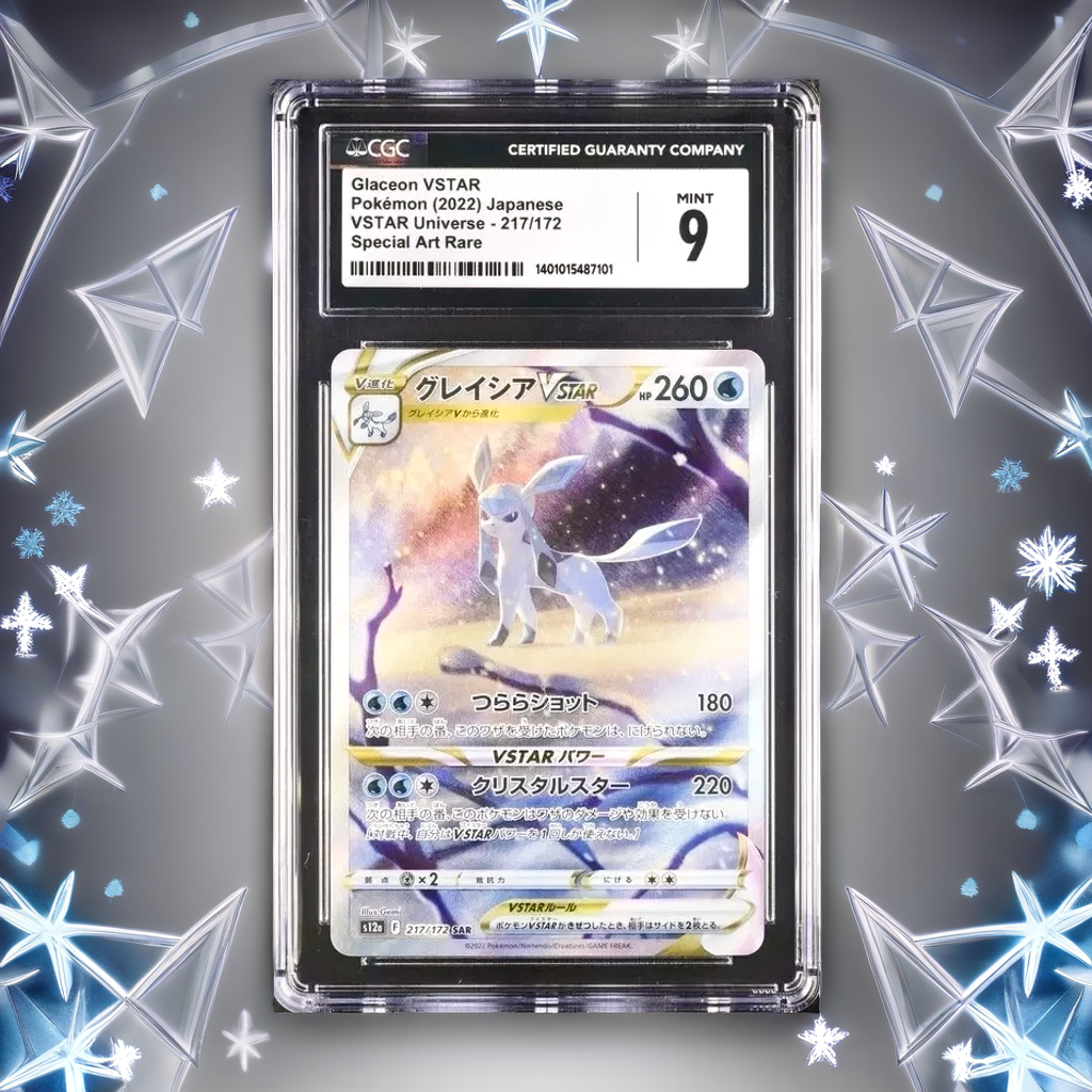 Glaceon VSTAR 217/172 s12a Japanese Special Art Rare 9 (2022)