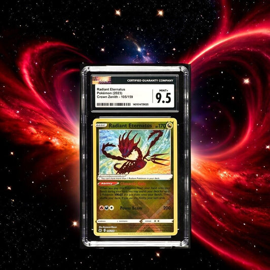 Pokemon Radiant Eternatus 105/159 Crown Zenith English Mint+ 9.5 (2023)