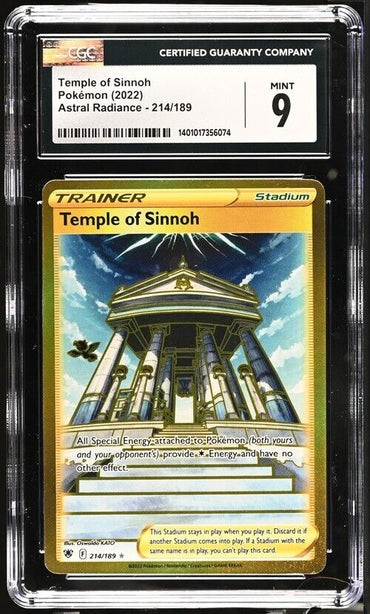 Pokemon Temple of Sinnoh 214/189Astral Radiance English Secret Rare 9 (2022)