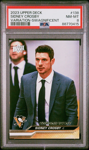 2023 UPPER DECK HOCKEY 138 SIDNEY CROSBY SWAGNIFICENT