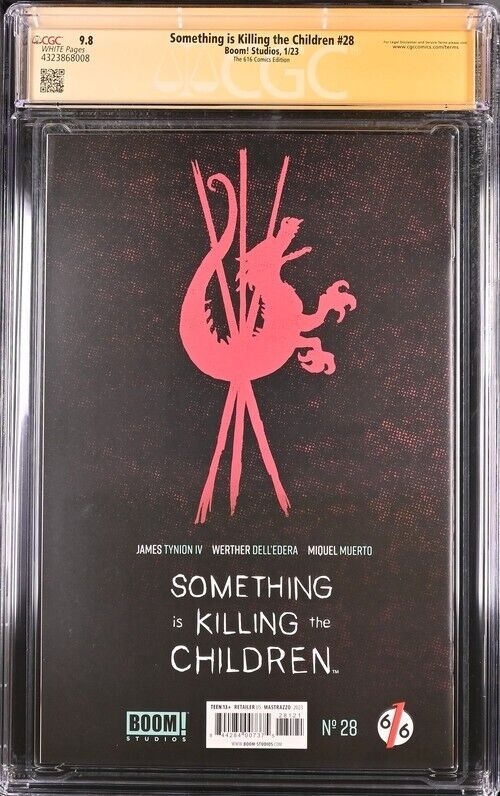 Something is Killing the Children #28 Signed by Mastrazzo