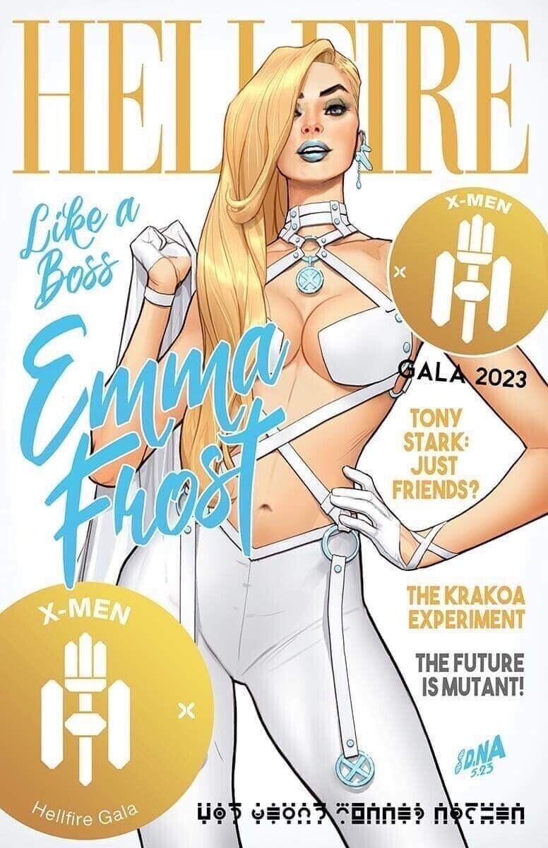 X-men Hellfire Gala 2023 #1 Nakayama Emma Frost Trade Dress Variant