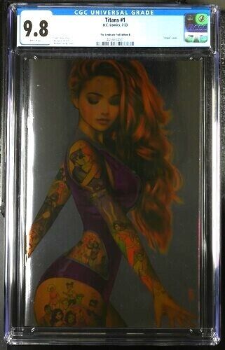 Titans #1 The Syndicate Foil Edition B CGC 9.8 (2023)