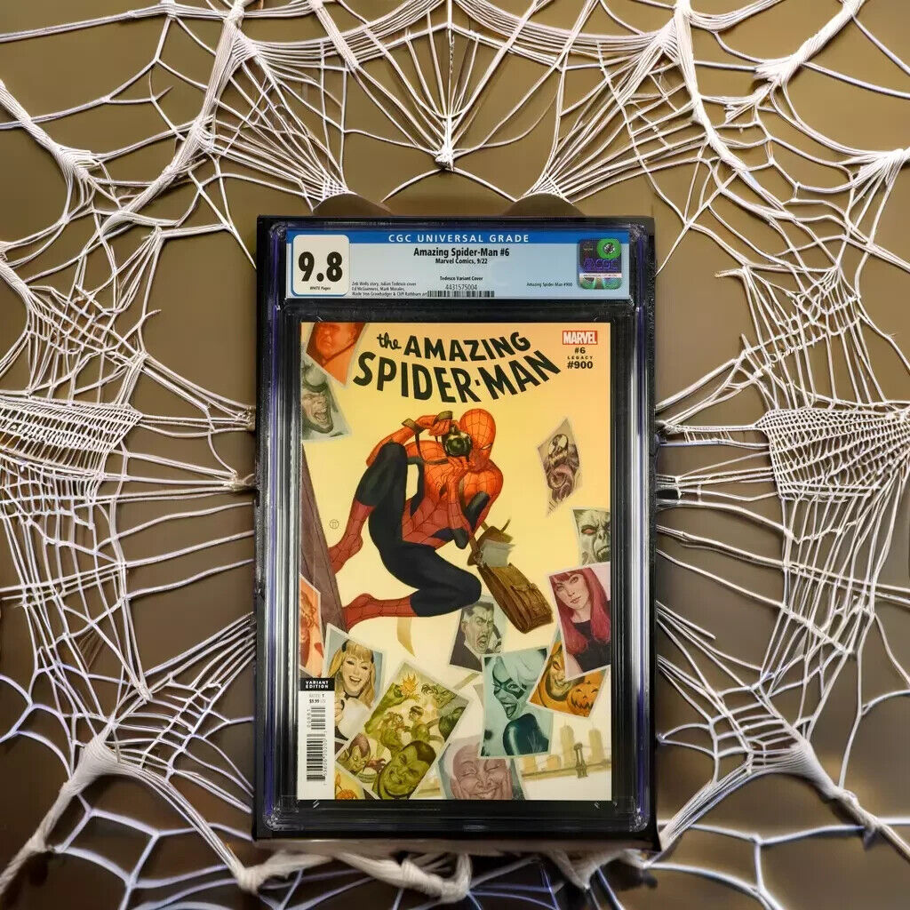 Amazing Spider-Man #6 Tedesco Variant Cover CGC 9.8 (2022)