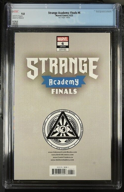 Strange Academy: Finals #6 Tao ""Virgin"" Edition CGC 9.8 (2023)