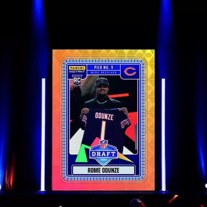 2024 Panini Instant Rome Odunze NFL Draft Night Rookie Card