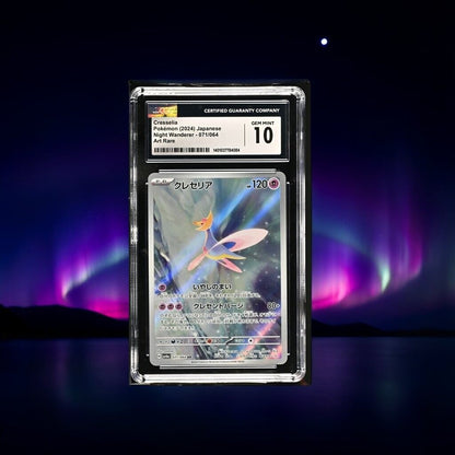 Pokemon Cresselia 071/064 Night Wanderer-sv6a Japanese Art Rare Gem Mint 10 2024