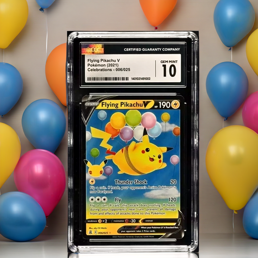 Pokemon Flying Pikachu V 006/025 Celebrations English Gem Mint 10 (2021)