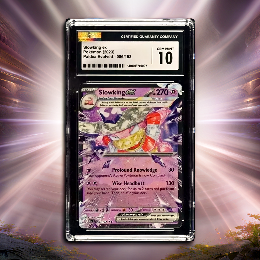 Pokemon Slowking ex 086/193 Paldea Evolved - PAL EN English Gem Mint 10 (2023)