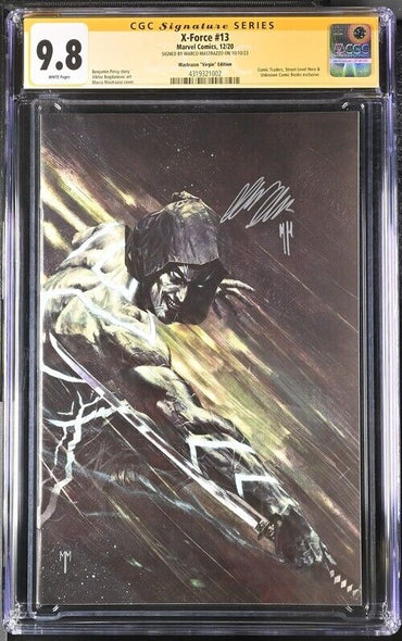 X-Force 13 Virgin Signed by Mastrazzo CGC 9.8 Signature Series