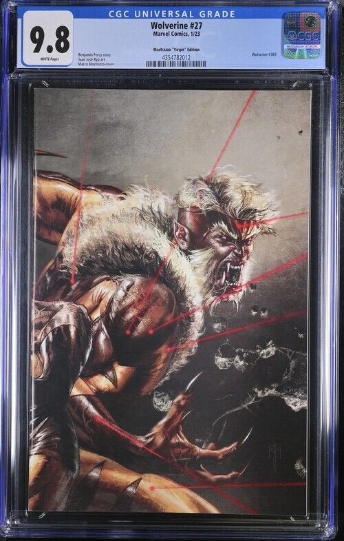 Wolverine #27 - CGC 9.8 - Mastrazzo Virgin Variant