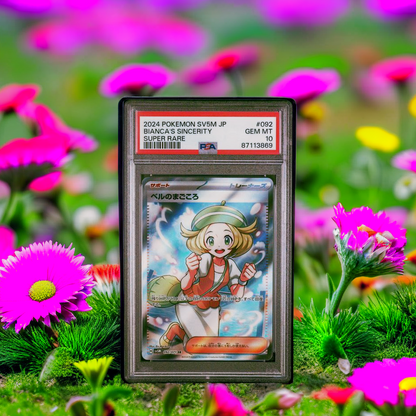 Pokemon Bianca's  Sincerity 92 SV5M Japanese Super Rare Gem Mint 10 (2024)